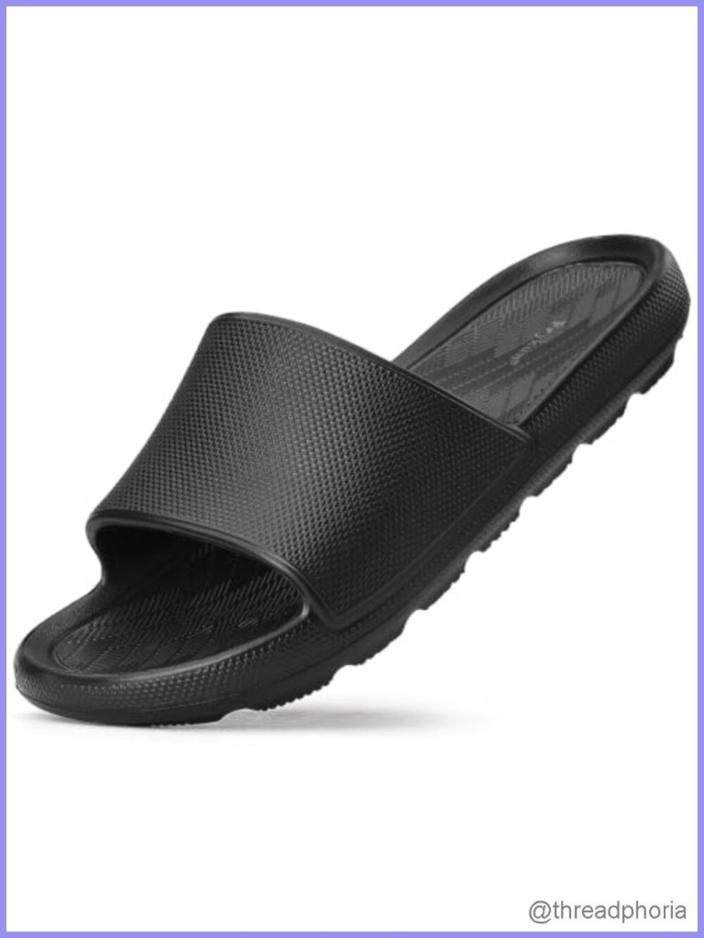 Shower Slides Non-Slip Sandals with Arch Support Slip On Slippers